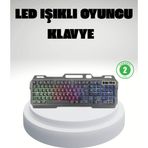 Kanonik Education RGB Işıklı Oyuncu Klavye Mouse Seti – Türkçe Q, Ayarlanabilir DPI, Ergonomik ve Dayanıklı Tasarım