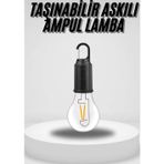 Kanonik Education Taşınabilir Askılı Ampul Kamp Lambası Askılı Type-C Şarjlı Bahçe Lambası