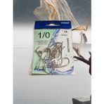 Kanonik Education Uzun Pa.la Delikli Sap 1/0 Numara 18'li Paket Beyaz M-9946 Baitholder Olta Iğnesi