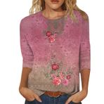 Kanpola kadın tişörtü, kısa kollu, yuvarlak yaka, bol tunik, üst giyim, moda, renkli bluz, tişört, yazlık üst giyim, genç kız spor tişörtü, rahat, bol gömlek, bluz, üst parça, yazlık tişört, Sıcak