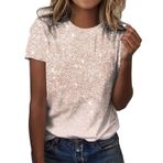 Kanpola kısa kollu bluz, kadın, 3D baskılı, yuvarlak yaka, bluz, tunik, bol yaz tişörtü, basic gömlek, tişört, genç, kız spor tişörtü, rahat gömlek, üst parça, yazlık tişört, Siyah #1., L