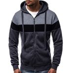 Kanpola Sweat ceket, erkek, kamuflaj ceket, kapüşonlu 3D tişört, erkek, sonbahar, kış, batik baskılı, fermuarlı, kapüşonlu uzun kollu, sportif geçiş ceketi, 10-gri, S