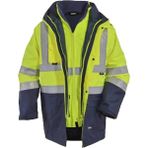 Kant Oxford Kumaş 5+1 Parka Mont Sarı-Lacivert - Sarı - Lacivert