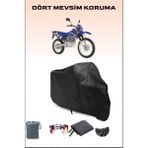 Kanuni Cross 250 Uyumlu Siyah Motorsiklet Branda, Motor Örtüsü