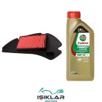 Kanuni Kanuni 150 Merlin S Castrol Yağ Ve Hava Filtre Bakım Seti Bs0037
