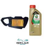 Kanuni Mati 125 Castrol Yağ Ve Hava Filtre Bakım Seti Bs0007