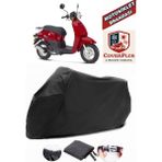 Kanuni Pony 50 Branda Siyah Motosiket Brandası Motor Örtüsü Çadır Su Geçirmez Motosiklet Kılıfı Motor Brandası,lastikli,taşıma Torbalı - Arka Çanta UYUMSUZ
