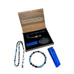 KANUNİ TESBİH 3 Lü Set Tesbih,Bileklik,Çakmak İsme Özel Ahşap Kutuda, Hediyelik Tesbih,Hediye Set