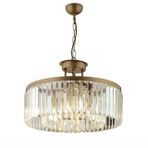 Kanvas 45lik Eskitme Kristalli Taşlı Modern Tasarım Kristal Salon Avize