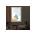 Kanvas Beyaz Arka Planli Renkli Soyut Desenli Modern Ledli Tablo 70 X 100 ZVHRKNVSLK564B100X70