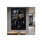 Kanvas Game Over Ve You Lose Yazili Hayalet Kururkafa Tekli Tablo 40 X 60