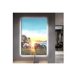 Kanvas Gün Batimi Ve Filler Ledli Tablo 90 X 60