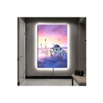 Kanvas Hilal Ay Arka Planli Ayasofya Cami Ledli Tablo 90 X 60
