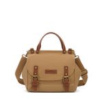 Kanvas Kumaş Kadın Çantası Elden Tutmalı Smart Bags 1327 - Camel