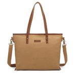 Kanvas Kumaş Kadın Omuz Çantası Smart Bags 1330 - Camel