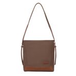 Kanvas Kumaş Kadın Omuz Çantası Smart Bags 1331 A.Kahve