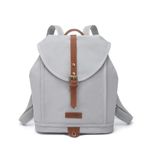 Kanvas Kumaş Kadın Sırt Çantası Smart Bags 1335 A.Gri