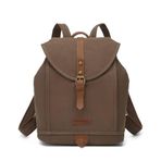 Kanvas Kumaş Kadın Sırt Çantası Smart Bags 1335 A.Kahve