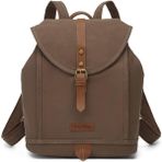 Kanvas Kumaş Kadın Sırt Çantası Smart Bags 1335 - Açık - Kahverengi