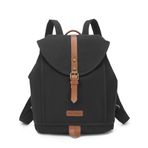Kanvas Kumaş Kadın Sırt Çantası Smart Bags 1335 - Siyah