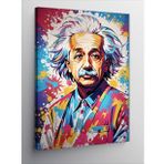 Kanvas Tablo Albert Einstein Pop Art