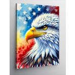 Kanvas Tablo Amerikan Kartalı, 70 x 100