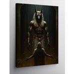 Kanvas Tablo Antik Mısır Tanrısı Anubis, 50 x 70 CNVSDKEY140104