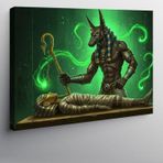 Kanvas Tablo Antik Tanrı Anubis