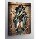 Kanvas Tablo Anubis Mısır Tanrısı
