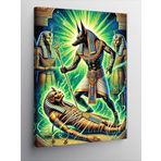 Kanvas Tablo Anubis ve Mısır Mitolojisi, 50 x 70