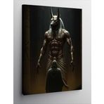 Kanvas Tablo Anubis ve Mısır Tanrısı, 100 x 140