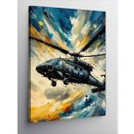 Kanvas Tablo Askeri Helikopter