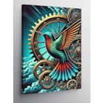 Kanvas Tablo Dişli Kolibri Kuşu, 100 x 140 CNVSDKEY137138