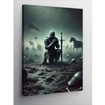 Kanvas Tablo Dua Eden Ortaçağ Şövalyesi, 70 x 100