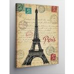 Kanvas Tablo Eyfel Kulesi Ve Paris Teması, 50 x 70