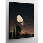 Kanvas Tablo Gece Basketbol Sahası ve Yıldızlar