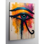 Kanvas Tablo Gözyaşı Ve Horus Göz
