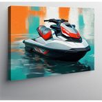 Kanvas Tablo Jet Ski Tasarımı 50cmx70cm