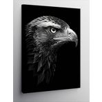 Kanvas Tablo Kartalın Detaylı Portresi, 100 x 140