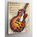 Kanvas Tablo Klasik Elektro Gitar, 70 x 100 CNVSDKEY136844