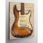 Kanvas Tablo Klasik Elektro Gitar, 70 x 100 CNVSDKEY137133