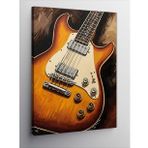 Kanvas Tablo Klasik Elektro Gitar