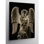 Kanvas Tablo Melek Heykeli Figürü, 70 x 100 CNVSDKEY137060