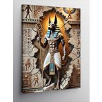 Kanvas Tablo Mısır Tanrısı Anubis, 50 x 70 CNVSDKEY141451