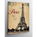 Kanvas Tablo Paris 1889 ve Eyfel Kulesi, 100 x 140