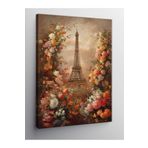 Kanvas Tablo Paris Eyfel Kulesi Temalı