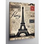 Kanvas Tablo Paris ve Eyfel Kulesi Posteri