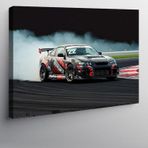 Kanvas Tablo Pistte Drift Arabası 70cmx100cm