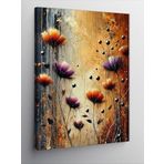 Kanvas Tablo Renkli Gelincik Çiçekleri, 100 x 140 CNVSDKEY138393