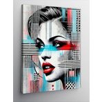 Kanvas Tablo Soyut Kadın Portresi, 50 x 70 CNVSDKEY140653